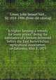 Is higher farming a remedy for lower prices? Being the substance of a lecture delivered before the East Berwickshire agricultural association, on Saturday, May 3, 1879, Lawes, John Bennet bart., Sir 1814-1900. [from old catalog] 