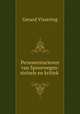 Personentarieven van Spoorwegen: stelsels en kritiek ., Gerard Vissering 