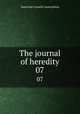 The journal of heredity. 07, American Genetic Association 