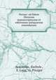 Persae: ad fidem librorum manuscriptorum et editionum antiquarum emendarunt, Aeschylus, Eschyle , E. Lang, G. Pinzger 
