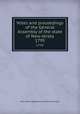 Votes and proceedings of the General Assembly of the state of New-Jersey. 1795, New Jersey. Legislature. General Assembly 