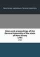 Votes and proceedings of the General Assembly of the state of New-Jersey. 1793, New Jersey. Legislature. General Assembly 