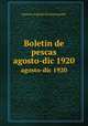 Boletin de pescas. agosto-dic 1920, Instituto Espanol de Oceanografia 