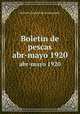 Boletin de pescas. abr-mayo 1920, Instituto Espanol de Oceanografia 