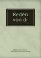 Reden von dr, Plener, Ernst, freiherr, 1841-1923. [from old catalog] 