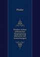 Pindars Achter isthmischer Siegesgesang ubersetzt mit Anmerkungen., Pindar 