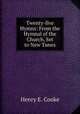 Twenty-five Hymns: From the Hymnal of the Church, Set to New Tunes, Henry E. Cooke 