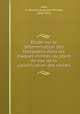 Etude sur la determination des feldspaths dans les plaques minces, au point de vue de la classification des roches, Auguste Michel Levy 
