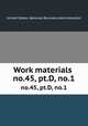 Work materials .. no.45, pt.D, no.1, United States. National Recovery Administration 