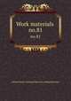 Work materials .. no.81, United States. National Recovery Administration 