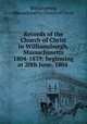 Records of the Church of Christ in Williamsburgh, Massachusetts 1804-1839; beginning at 20th June, 1804, Williamsburg, Massachusetts. Church of Christ 