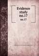 Evidence study. no.17, United States. National Recovery Administration 