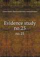 Evidence study. no.25, United States. National Recovery Administration 