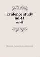 Evidence study. no.41, United States. National Recovery Administration 