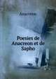 Poesies de Anacreon et de Sapho, Anacreon 
