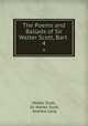 The Poems and Ballads of Sir Walter Scott, Bart .. 4, Walter Scott, Sir Walter Scott, Andrew Lang 