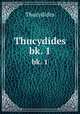 Thucydides. bk. 1, Thucydides 