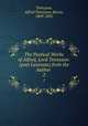 The Poetical Works of Alfred, Lord Tennyson: (poet Laureate) from the Author .. 2, Tennyson, Alfred Tennyson, Baron, 1809-1892 