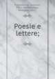 Poesie e lettere;, Giovanni Pindemonte 