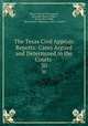 The Texas Civil Appeals Reports: Cases Argued and Determined in the Courts .. 30, Texas Court of Civil Appeals, Alexander Stuart Walker, Britain Rice Webb, Alfred Ernest Wilkinson, John A. Martin 