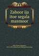 Zaboor ija itoe segala masmoor, Veth, Pieter Johannes, 1814-1895,Nederlands Bijbelgenootschap 