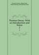 Thomas Otway: With an Introduction and Notes. 2, Thomas Otway, Roden Noel, Roden Berkeley Wriothesley Noel 