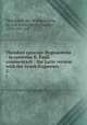 Theodori episcopi Mopsuesteni : in epistolas B. Pauli commentarii : the Latin version with the Greek fragments. 2, Theodorus, Bp. of Mopsuestia, ca. 428,Swete, Henry Barclay, 1835-1917, ed 