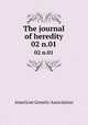 The journal of heredity. 02 n.01, American Genetic Association 