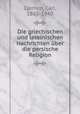 Die griechischen und lateinischen Nachrichten uber die persische Religion, Clemen, Carl, 1865-1940 