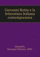 Giovanni Boine e la letteratura Italiana contemporanea, Amoretti, Giovanni Vittorio, 1892- 