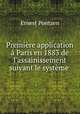 Premiere application a Paris en 1883 de l
