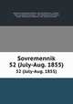 Sovremennik. 52 (July-Aug. 1855), 