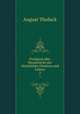 Predigten ber Hauptstcke des christlichen Glaubens und Lebens. 3, August Tholuck 