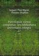 Patrologiae cursus completus: seu bibliotheca universalis, integra .. 27, Jacques-Paul Migne , Theodor Hopfner 