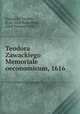 Teodora Zawackiego Memoriale oeconomicum, 1616, Teodor Zawadzki 