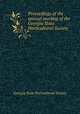 Proceedings of the . annual meeting of the Georgia State Horticultural Society, Georgia State Horticultural Society 