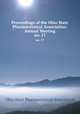 Proceedings of the Ohio State Pharmaceutical Association: Annual Meeting. no. 17, Ohio State Pharmaceutical Association 