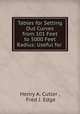 Tables for Setting Out Curves from 101 Feet to 5000 Feet Radius: Useful for ., Henry A. Cutler , Fred J. Edge 