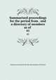 Summarized proceedings for the period from . and a directory of members as of .. 41, American Association for the Advancement of Science 