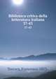 Biblioteca critica della letteratura italiana. 37-43, Torraca, Francesco, 1853- 