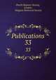 Publications. 33, Parish Register Society, London , Niagara Historical Society 