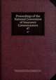 Proceedings of the National Convention of Insurance Commissioners. 47, National Convention of Insurance Commissioners (U.S .), National Convention of Insurance Commissioners (U.S. 