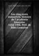 Les cinq cents immortels, histoire de l