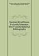 Suomen kirjallisuus. Finlands litteratur. The Finnish National Bibliography, Vasenius, Valfrid, 1848-1928,Pakarinen, Simo, 1882-1949,Helsingin yliopisto. Kirjasto 