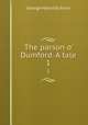 The parson o` Dumford. A tale. 1, Fenn George Manville 