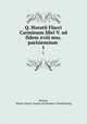 Q. Horatii Flacci Carminum libri V. ad fidem xviii mss. parisiensium .. 1, Horace, Martin Marie Charles de Boudens Vanderbourg 