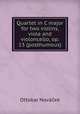 Quartet in C major for two violins, viola and violoncello, op. 13 (posthumous), Ottokar Novacek 