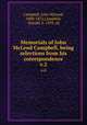 Memorials of John McLeod Campbell, being selections from his correspondence. v.2, Campbell, John McLeod, 1800-1872,Campbell, Donald, b. 1839, ed 