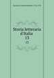 Storia letteraria d`Italia . 13, Zaccaria, Francescantonio, 1714-1795 