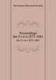 Proceedings. Ser.2 v.4-6 1875-1881, New Jersey Historical Society 